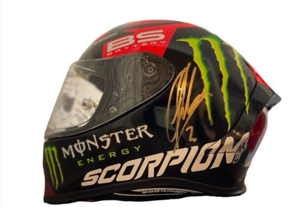Fabio Quartararo signed motogp helmet memorabilia