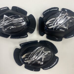 Fabio Quartararo signed MotoGP Memorabilia Yamaha Knee Sliders