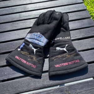 Valtteri Bottas 2023 F1 Worn PUMA Miami gloves memorabilia