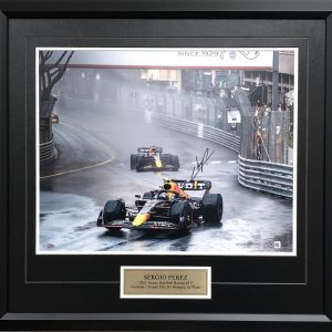 Sergio Perez signed F1 Red Bull memorabilia