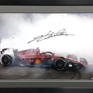 Charles Leclerc F1 signed memorabilia Ferrari