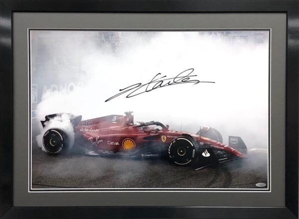 Charles Leclerc F1 signed memorabilia Ferrari