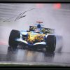 Fernando Alonso signed F1 Memorabilia Renault World Champion