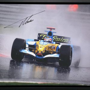 Fernando Alonso signed F1 Memorabilia Renault World Champion