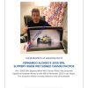 Fernando Alonso Renault signed F1 memorabilia