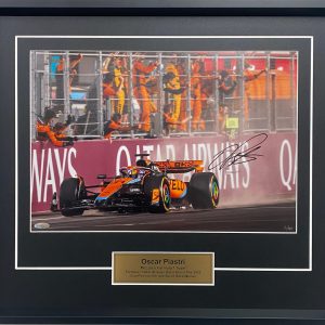 Oscar Piastri McLaren Signed F1 memorabilia