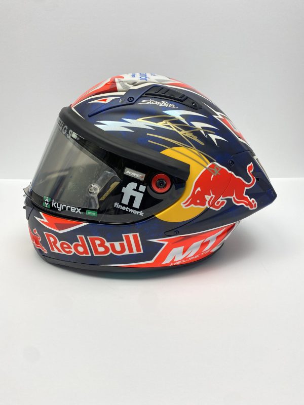 Pedro Acosta signed MotoGP Memorabilia Worn Helmet