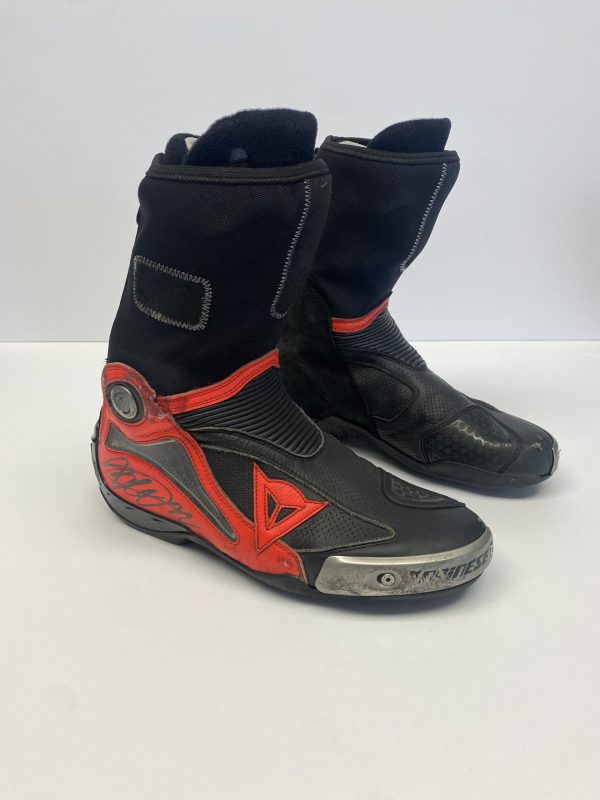 Marco Bezzecchi 2023 Worn Boots Dainese MotoGP Ducati VR46
