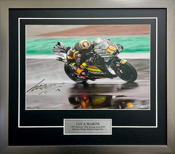 Luca Marini MotoGP Ducati Signed Memorabilia VR46
