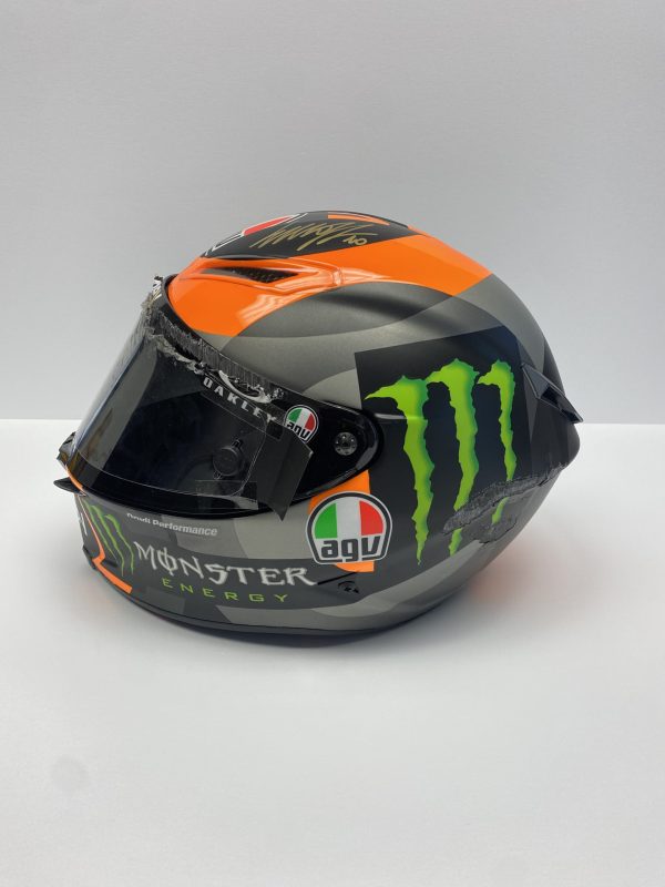 Luca Marini 2023 Worn Helmet AGV MotoGP