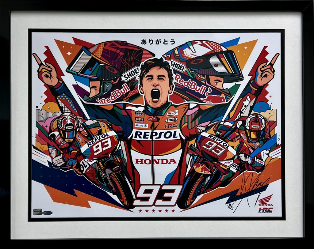 Marc Marquez HRC Career Tribute - Autographed Collectables