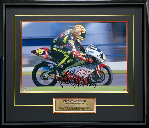 Valentino Rossi 1255cc Aprilia MotoGP Memorabilia