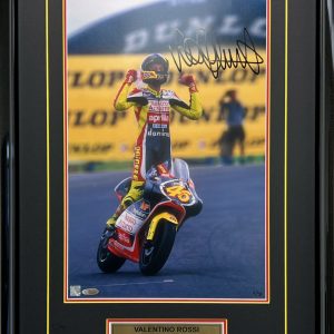 Valentino Rossi Aprilia Signed MotoGP Moto2 Memorabilia
