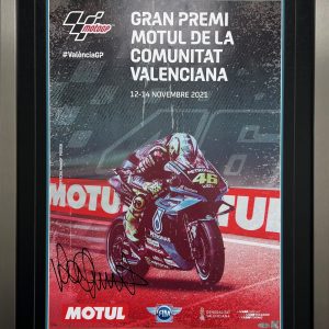Valentino Rossi MotoGP signed Yamaha memorabilia