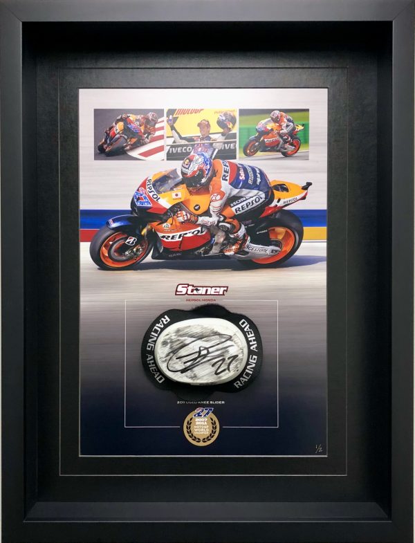 Casey Stoner motogp signed repsol honda memorabilia