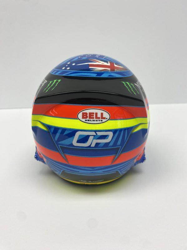 piastri signed half scale helmet