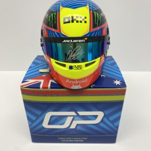 Oscar Piastri signed helmet