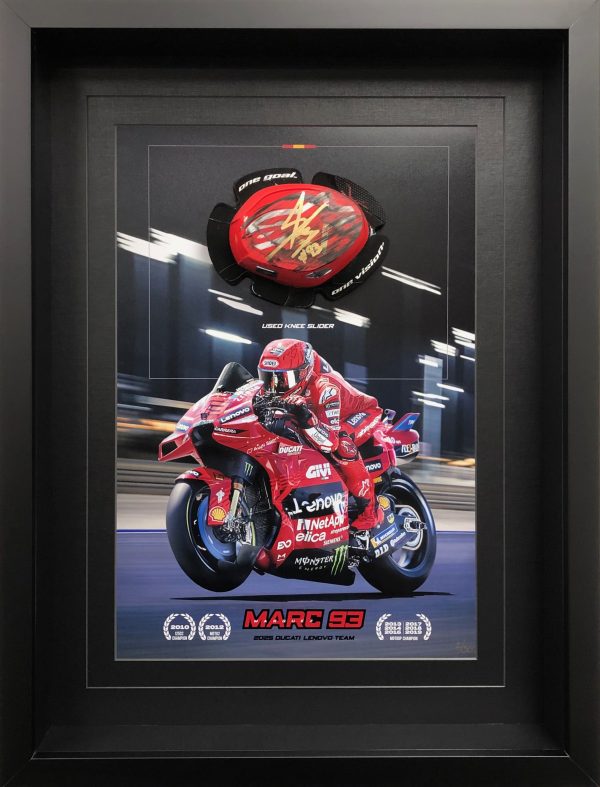Marquez ducati knee slider
