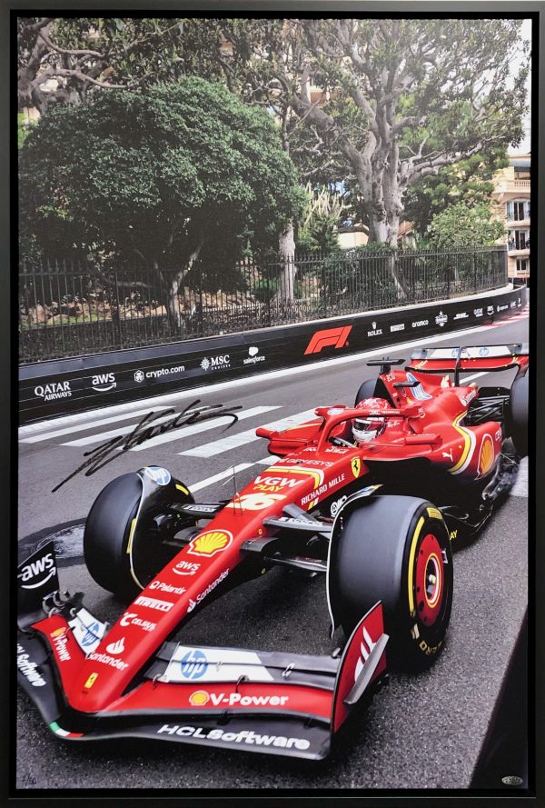 Leclerc monaco trees canvas