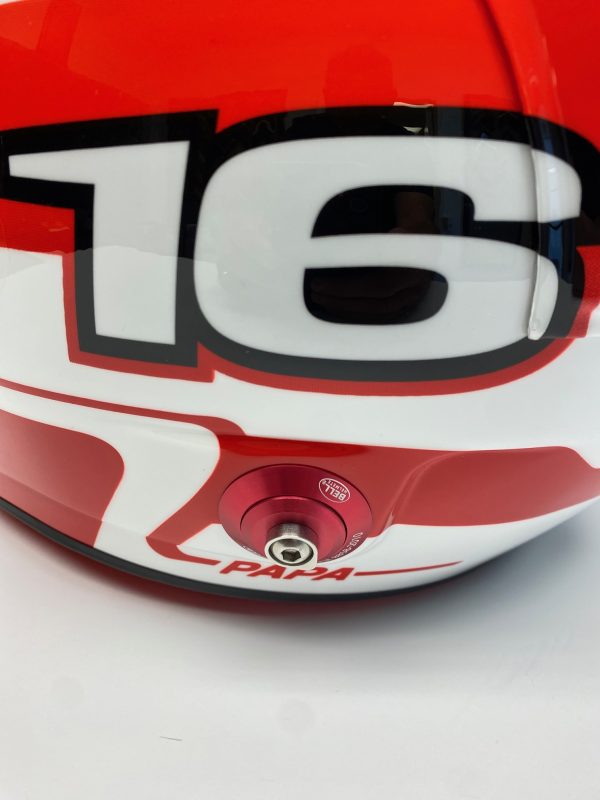 Charles Leclerc 2025 Official Bell HP77 Helmet - Image 8