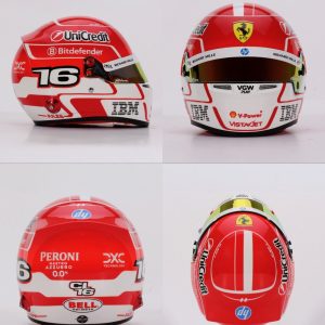 Leclerc 2025 half scale helmet