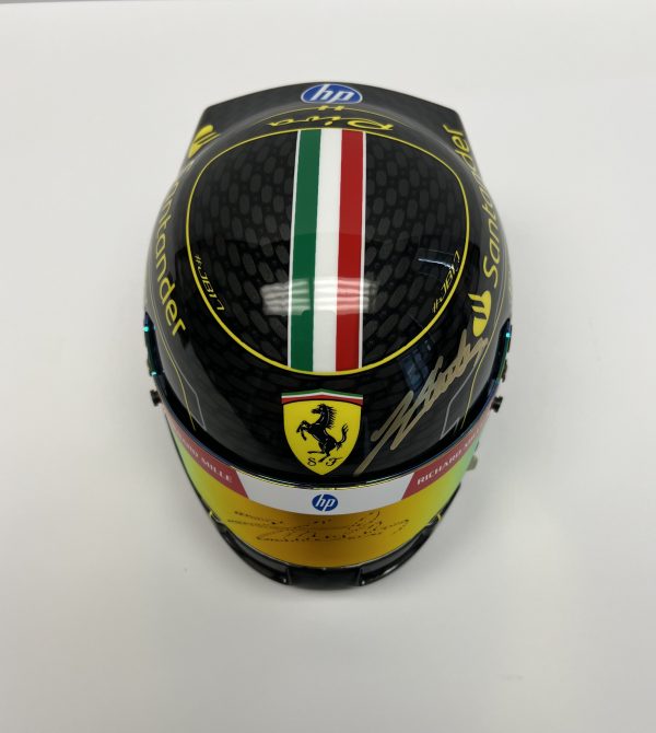Charles Leclerc 2024 Monza 1:2 Scale Helmet - Image 9