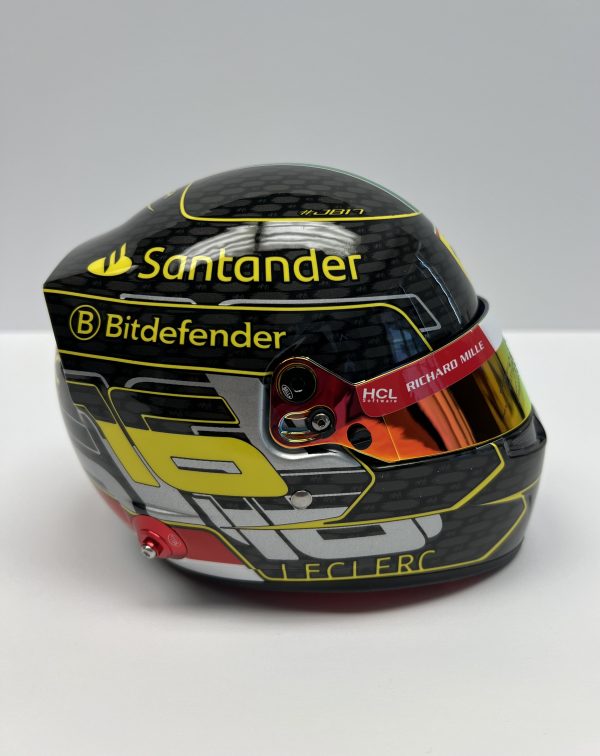 Charles Leclerc 2024 Monza 1:2 Scale Helmet - Image 6