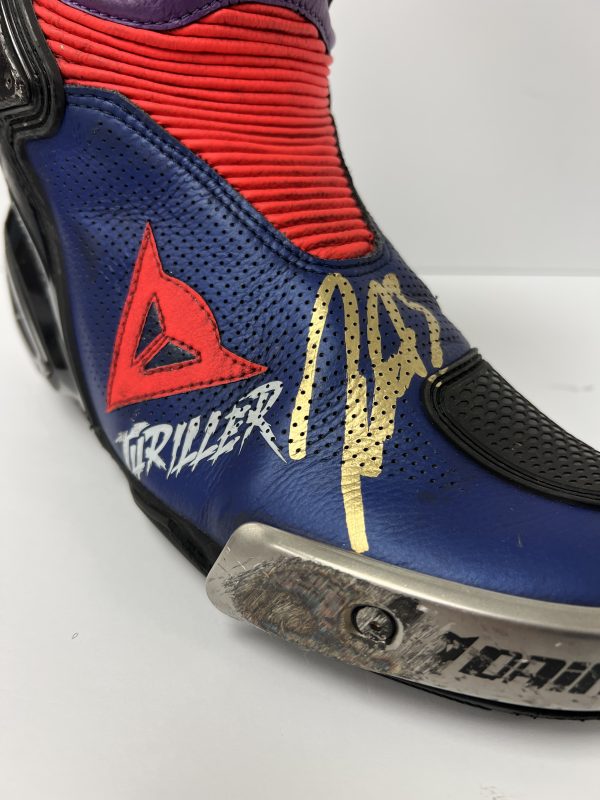 Jack Miller 2025 Worn Boot - Image 3
