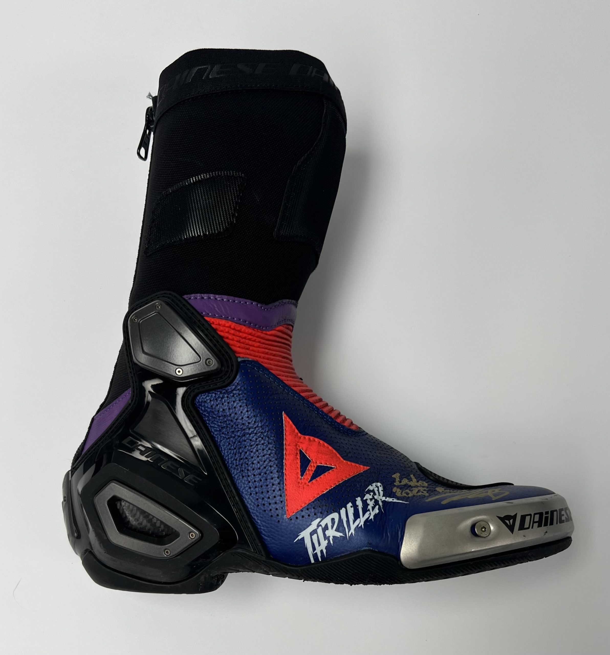 Jack Miller 2025 Indonesia Race Worn Boot - Image 2
