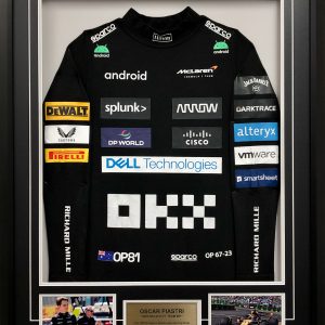 Piastri used nomex framed