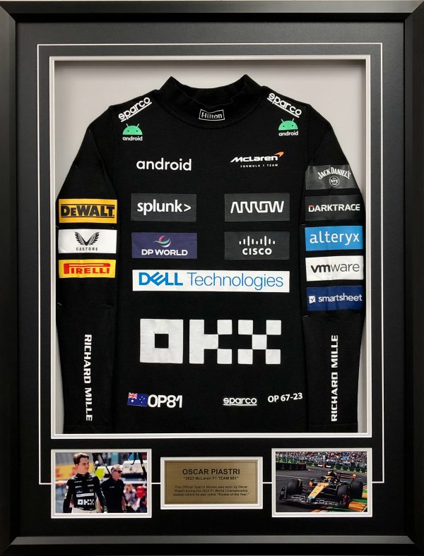 Piastri used nomex framed