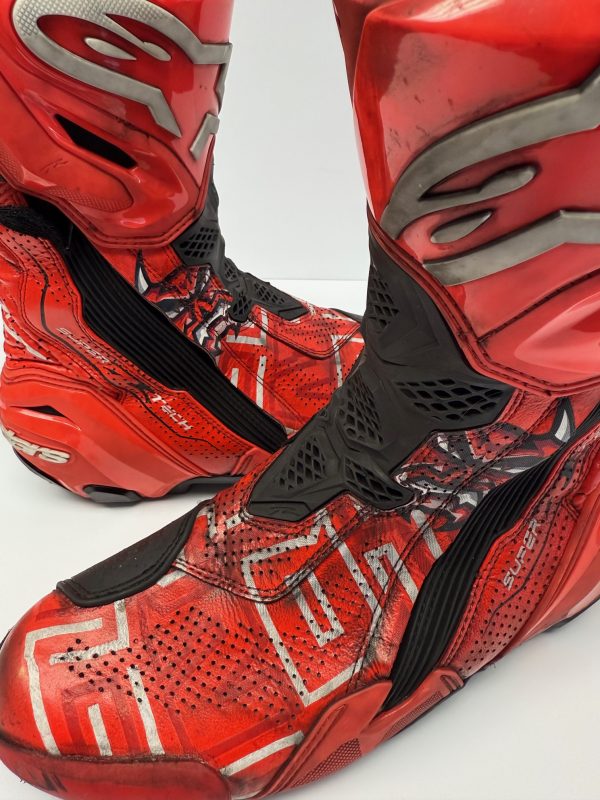 Fabio Quartararo 2025 Worn Boots - Image 3
