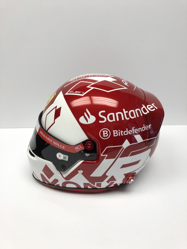 Charles Leclerc 2024 Replica Monaco Victory Helmet - Image 4