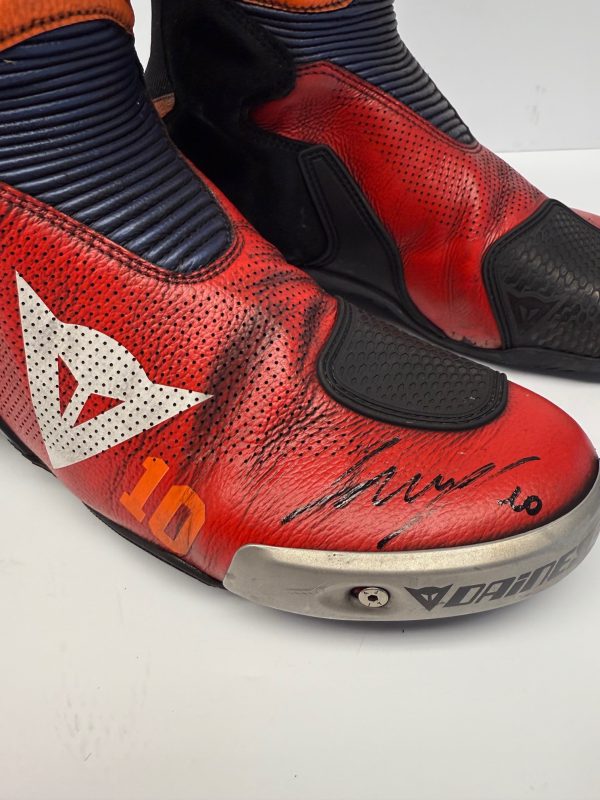 Luca Marini 2025 Worn Boots - Image 6