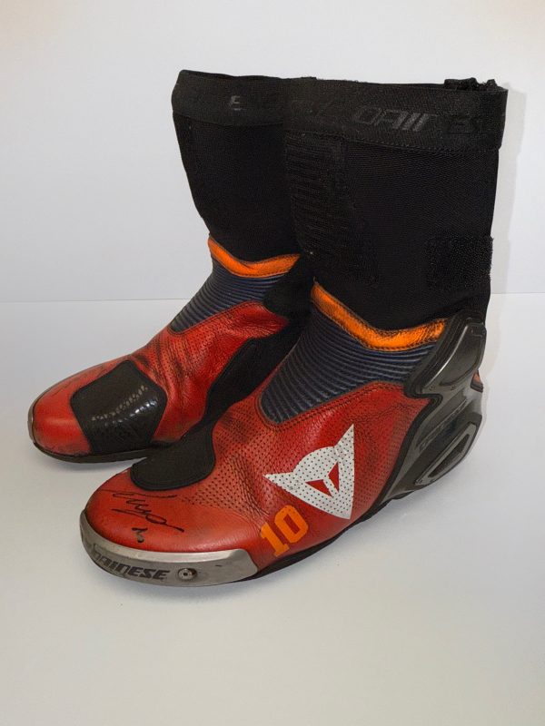 Luca Marini 2025 Worn Boots - Image 5