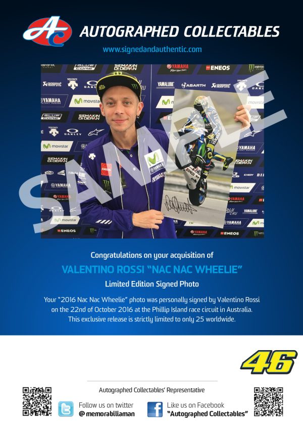 rossi nac nac certificate