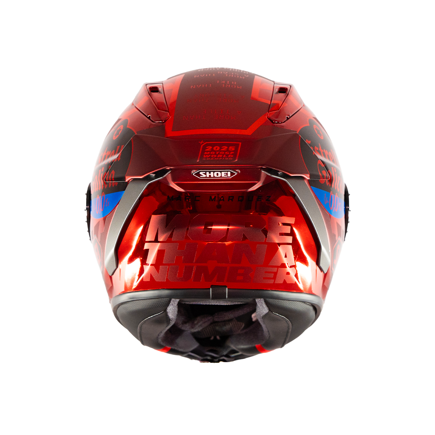 Marc Marquez 2025 World Champion Signed Helmet - Image 10