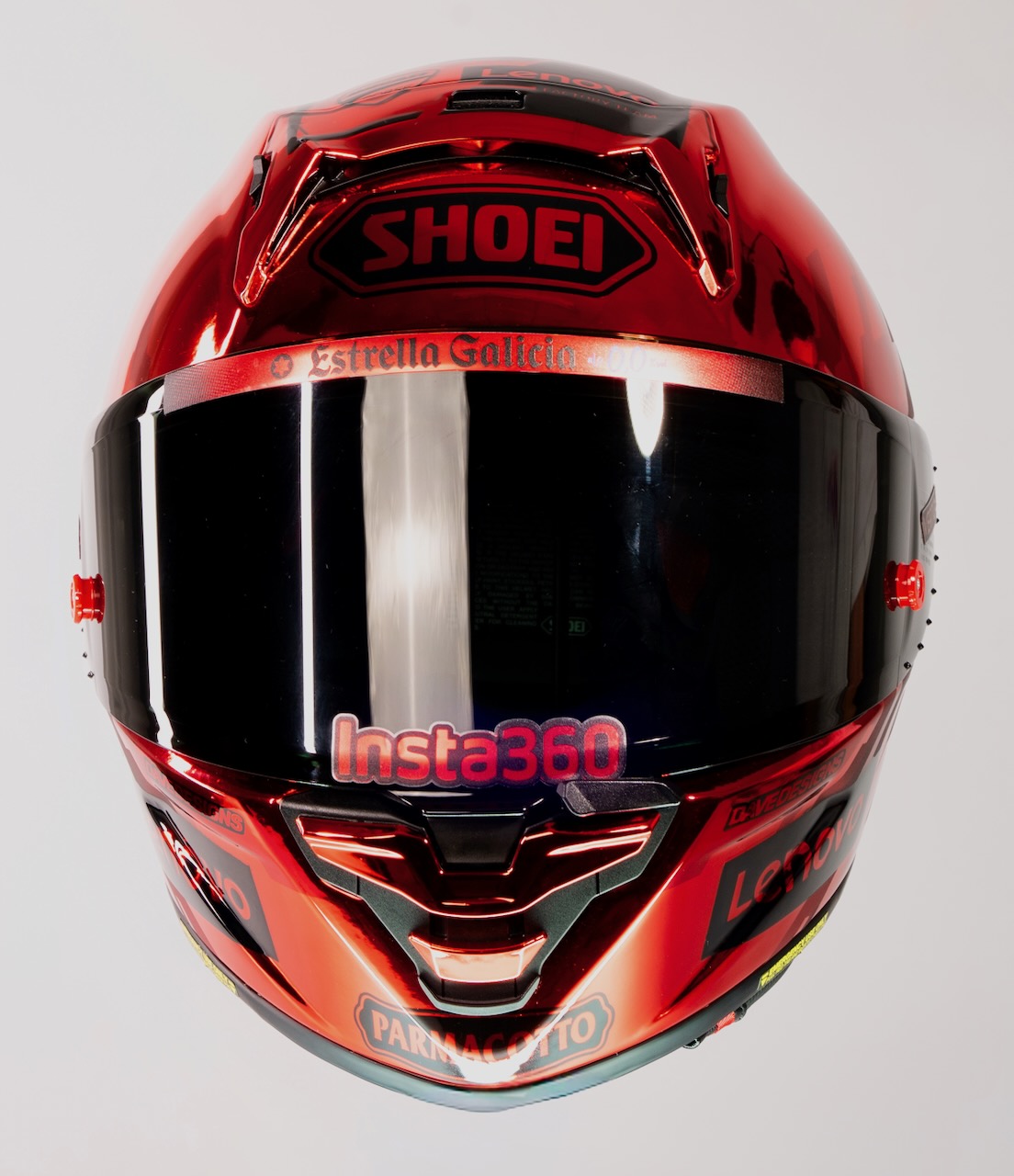 Marc Marquez 2025 World Champion Signed Helmet - Image 3