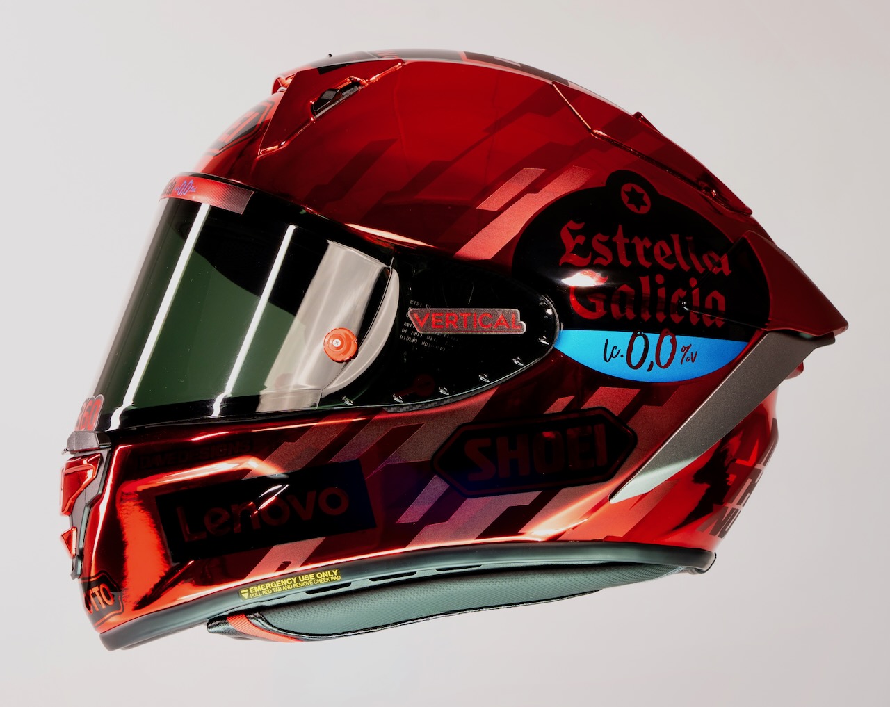 Marc Marquez 2025 World Champion Signed Helmet - Image 6