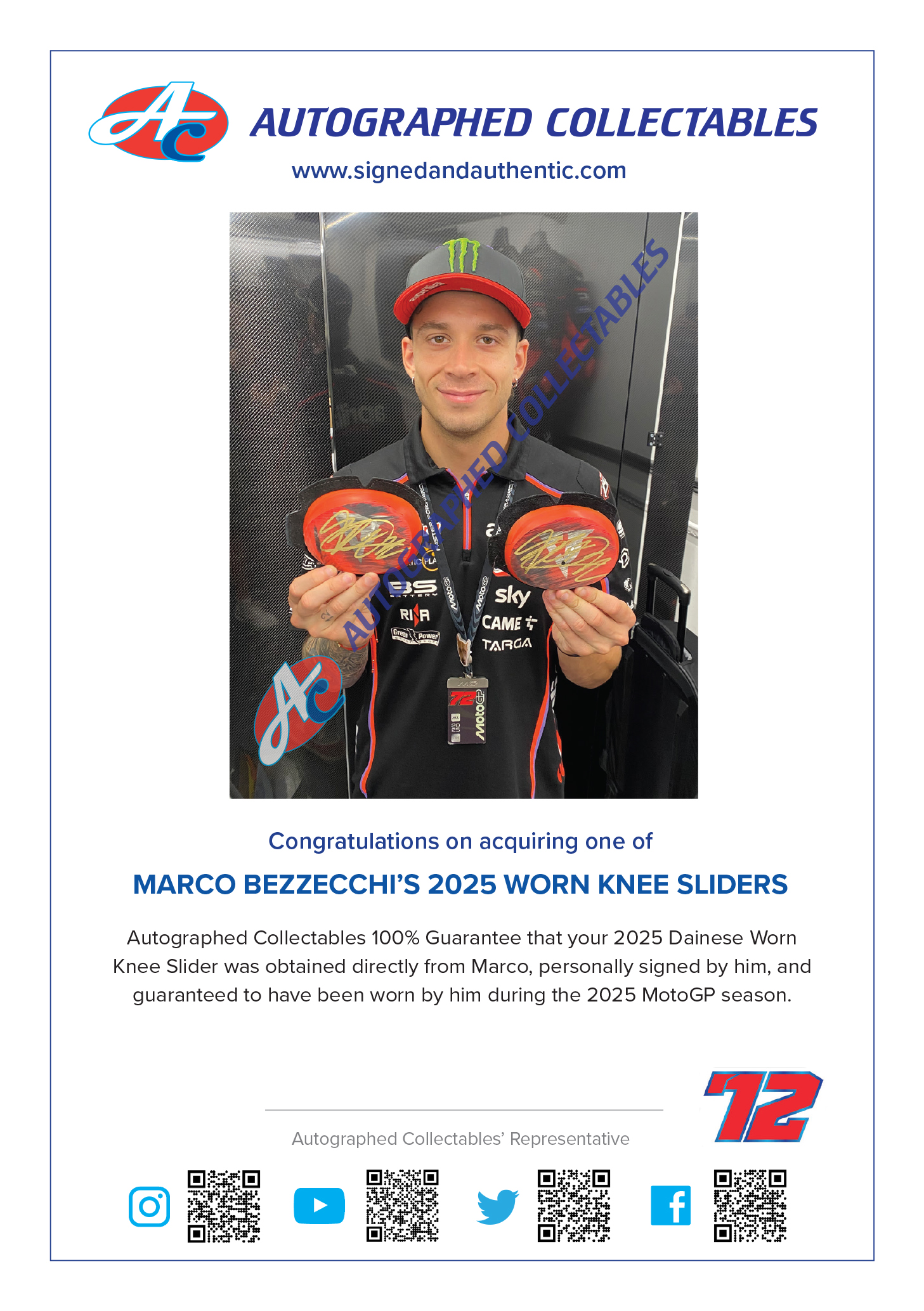 bezzzecchi knee slider cert