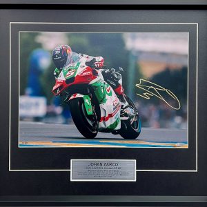 johan zarco le mans victory framed