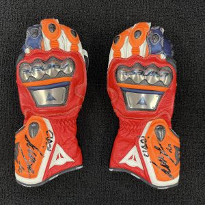 Luca Marini 2025 Worn Gloves